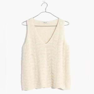MADEWELL Crocheted Sweater Tank